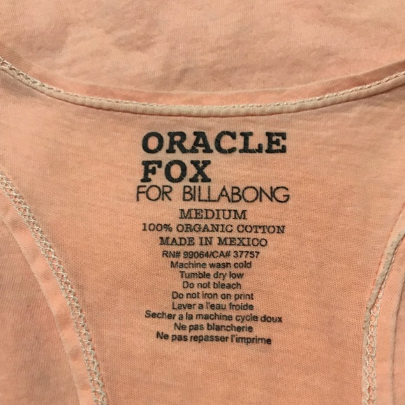 Oracle Fox for Billabong Zodiac Tank Top - Picture 3 of 3